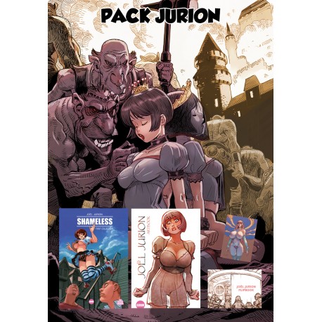 Pack Jurion / cent pudeurs + 2 artbook